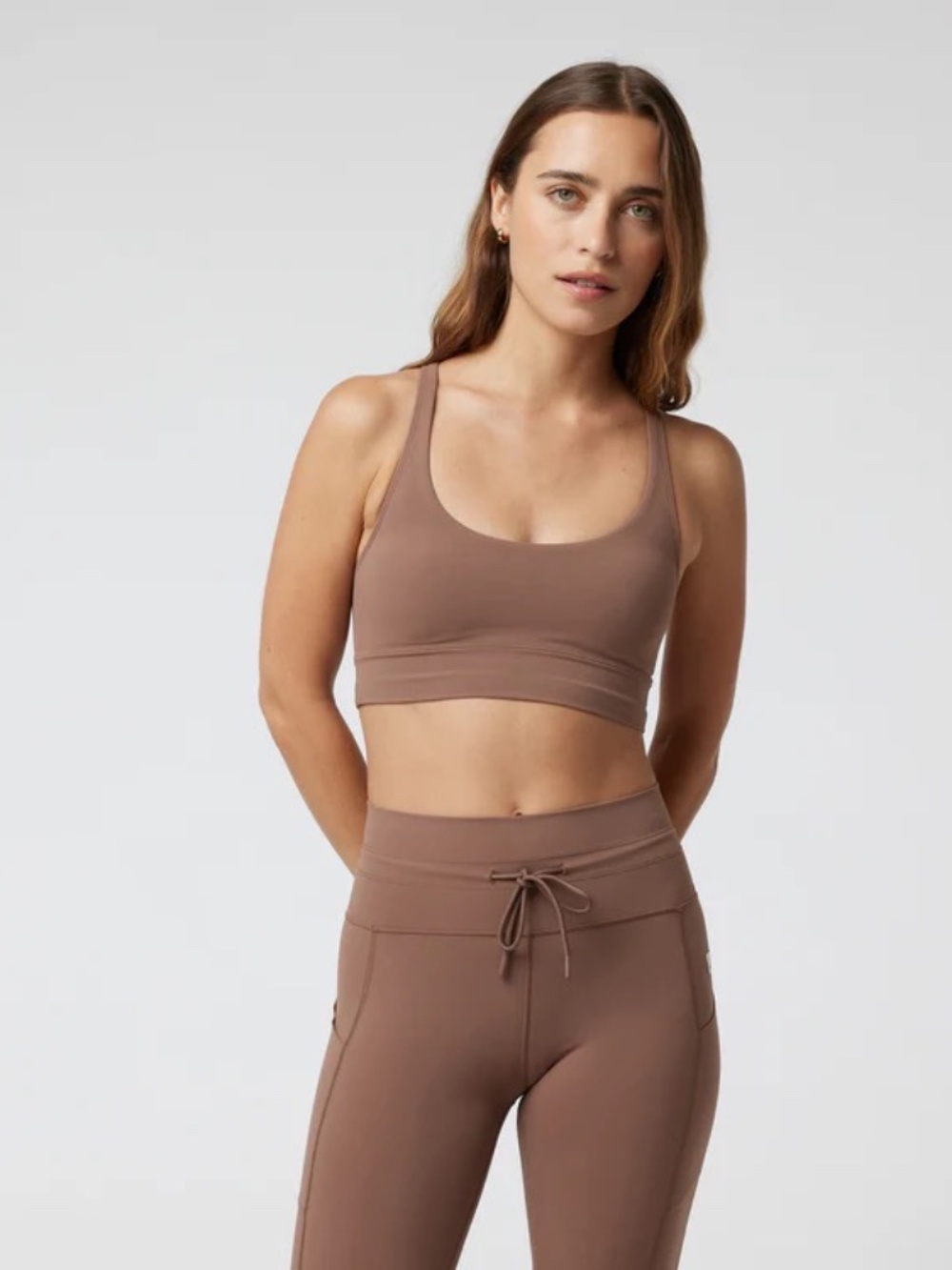 Vuori Yosemite Longline Sports Bra Clove Extra Small XS NWT